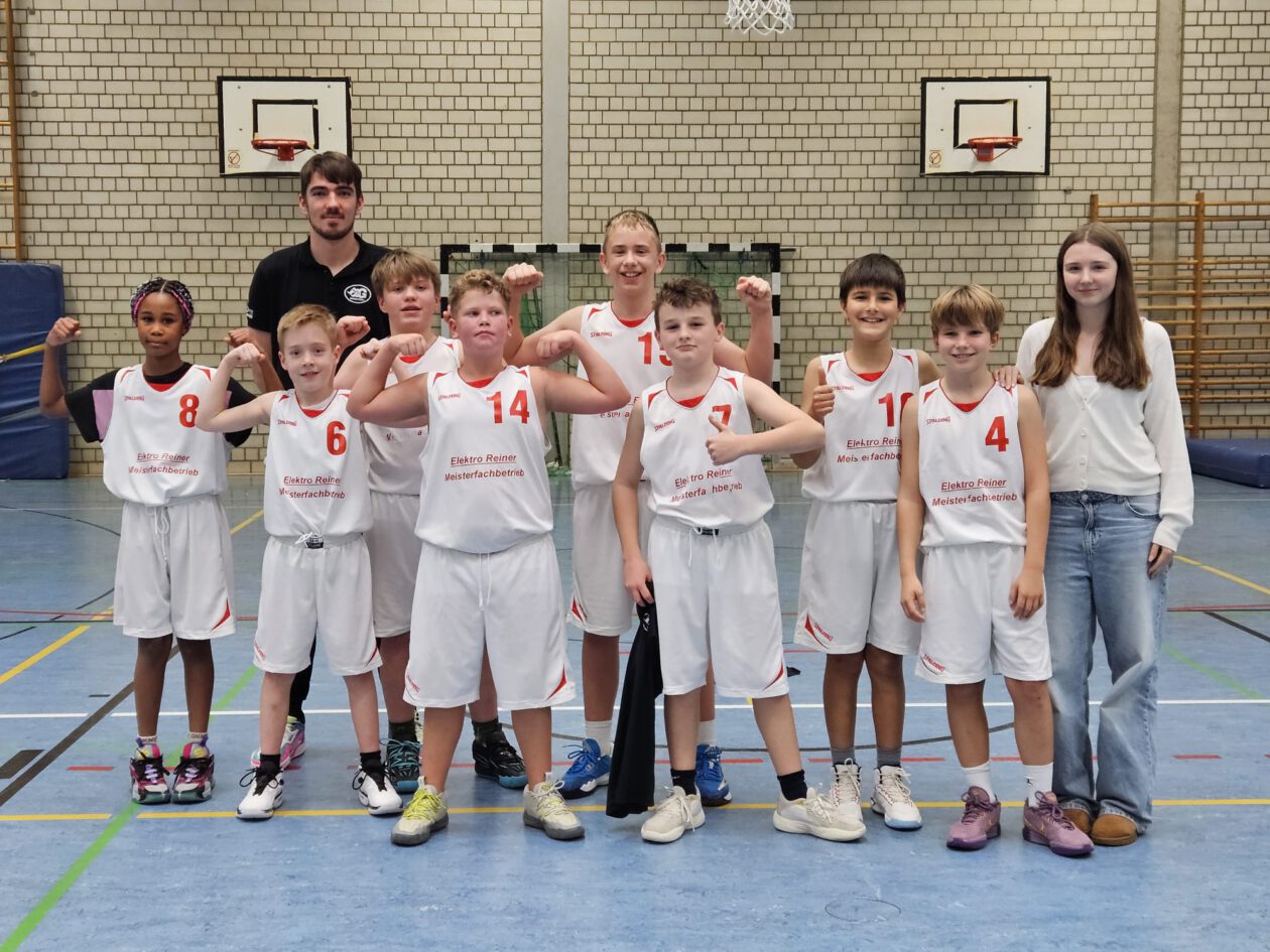 TV Gerthe U12 bleibt ungeschlagen: 96:75-Erfolg gegen starke Dortmunder!